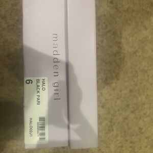 Madden Girl Black Sandals